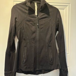 Lululemon black zip up jacket
